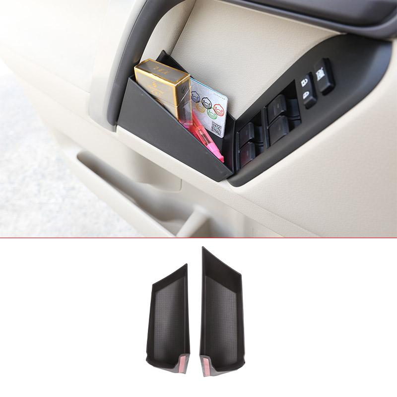 

Для Toyota Land Cruiser Prado FJ150 150 2010-2019 ABS черный центральная консоль боковой ящик для хранения многофункциональный лоток для мобильного телефона