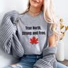 Mocna Koszulka Kanadyjska, Koszulka Silni i Wolni z Północy, Zjednoczeni Kanadyjczycy, Patriotyczna Koszulka, O Canada, Odzież z Liściem Klonowym