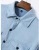 2024 Men's European American Suede Lapel Casual Jacket - Spring/Autumn Style