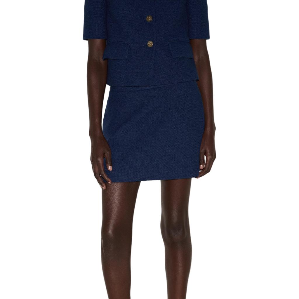 Gucci Cotton Tweed Skirt Women's 820717-ZASEH-4440