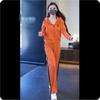Western Style Age-reducing Casual Suit Autumn Fashion Slimming Wide-leg Pants Sportswear Two-piece Suit