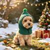 Dog Winter Hat, Doggie Flannel Hat Pet Christmas Winter Warm Caps Cute Accessories Neck Ear Warmer Pullover Hood Warm Scarf
