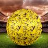 Borussia Dortmund Print Size 5 Soccer Ball, Standard Match Football for Sports Game and Team Practice, Ideal Gift for Soccer Fans