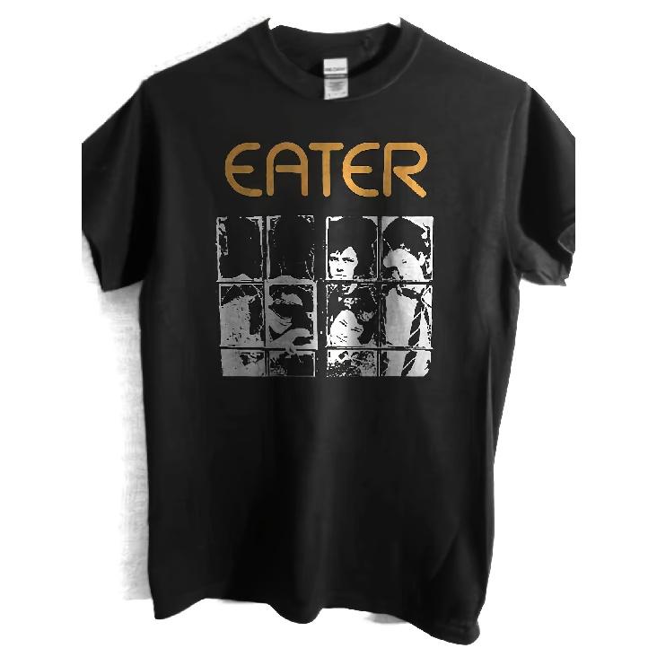 Eater Band T Shirt UK Punk Damned Lurkers Sham 69 Buzzcocks S чёрный
