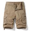Pantaloncini Estivi da Uomo Larghi Taglia Grande Tute Multi-Tasca Cotone Comodi Pantaloncini Cargo Casual da Esterno Monocolore Sportivi Lavoro
