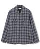 MILLO ARCHIVE Plaid Check Padded Shirt [Vintage Navy]