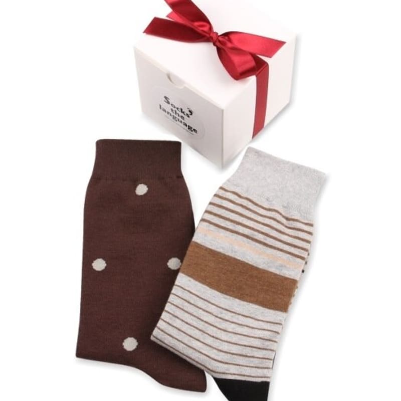 

SOCKS THE LANGUAGE maybe_2set Fashion Socks Set FREE