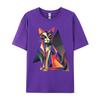 Geometric Cat Abstract Modern Art Print Tees Prevailing 3d Printed Cotton Unisex TShirt Cool Luxury Designer TShirts