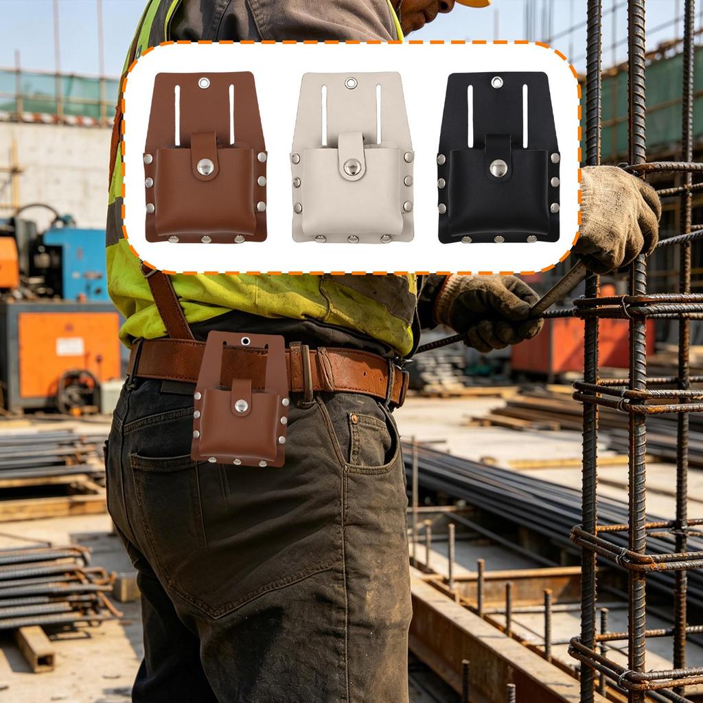 Holder Belt Pouch Made of PU, Practical, Easy to Mount, for Plumbers