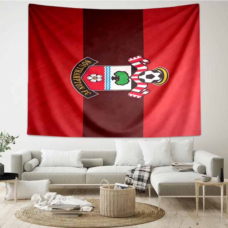 1PC Fc Crest Design Printed Tapestry Room Decoration Wall Hanging for Living Room Bedroom, Dormitory, Birthday and Christmas Gifts