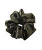 VINGTAINE Metallic Scrunchie Hair Accessory for Gorgeous and Elegant for Updos, Adults, Women's HS-224-BLACK