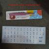 Thai Japanese Language Keyboard Stickers For Desktop And Laptop Computers Universal Type Transparent Side-Engraved Stickers