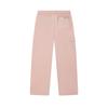 Fila Original  Comfortable Breathable Skin-Friendly Mid-Rise Solid Color Knitted Sports Pants Women bottoms Nude-Pink F71W449801F-PK