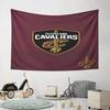 Cleveland Cavaliers Logo Design Pattern Wall Hanging Tapestry Decorative Tapestry Home Decor for Bedroom and Living Room