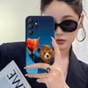 Cute P-Paddington B-BearS Case For Samsung Galaxy Case S25 S23 S22 S21 S30 S20 S10 Ultra Plus FE TPU Soft Cover
