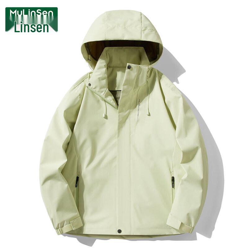 MULINSEN Women s Outdoor Windproof Waterproof Shell Jacket M