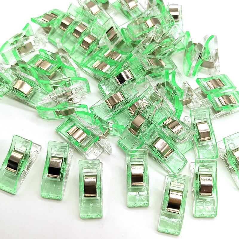 10-50Pcs Sewing Clips Multipurpose Plastic Craft Quilting Binding Clips Crocheting Knitting Safety Clamps DIY Sewing Accessories