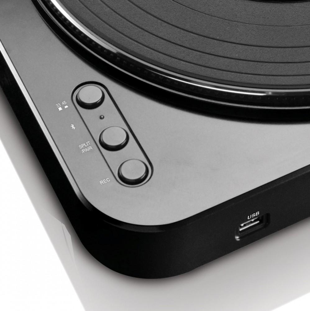Lenco Lbt-120Bk - Turntable With Direct MP3 Encoding and Bluetooth