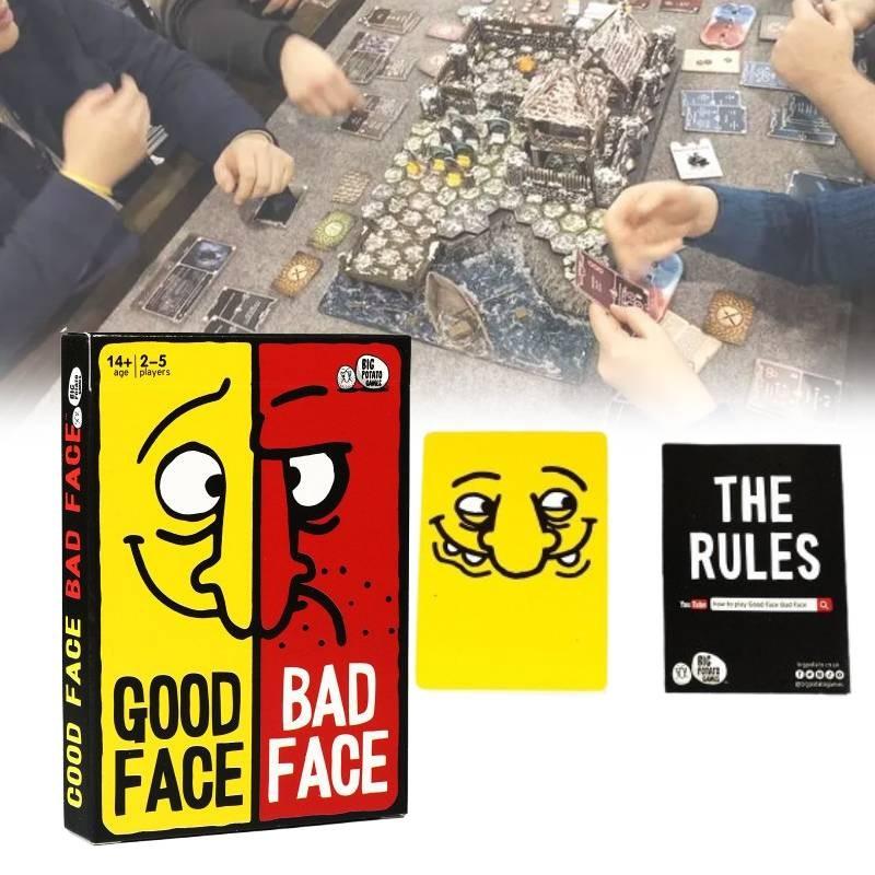 Good Face Bad Face Funny Face Masks For Hilarious Party Games And Family Fun