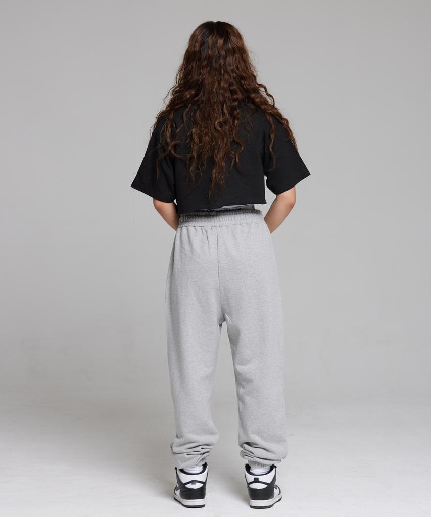 CREAM SODA LAB Arc Logo Jogger Training Pants Grey