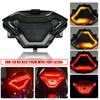 Motorcycle Brake Tail Light LED Flowing Turn Signals For Yamaha YZF R3 R25 Y15ZR