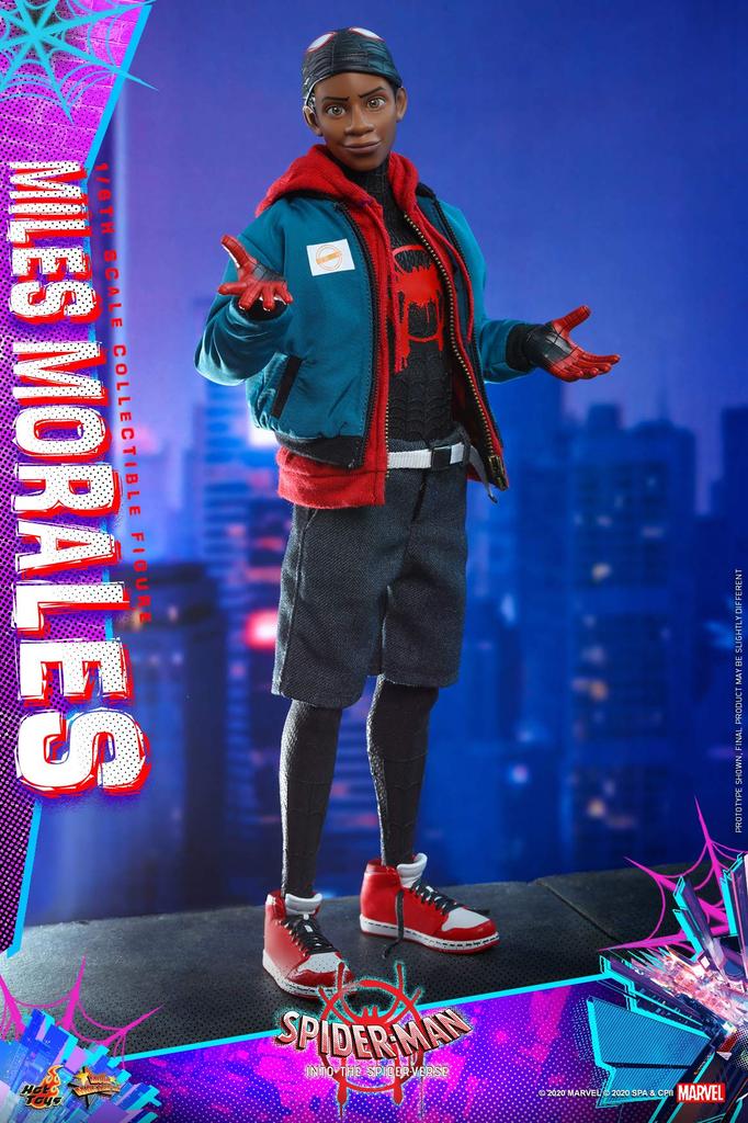 Movie Masterpiece Into the Miles Scale Figure Spider-Man Spider-Verse Morales/Spider-Man 1/6