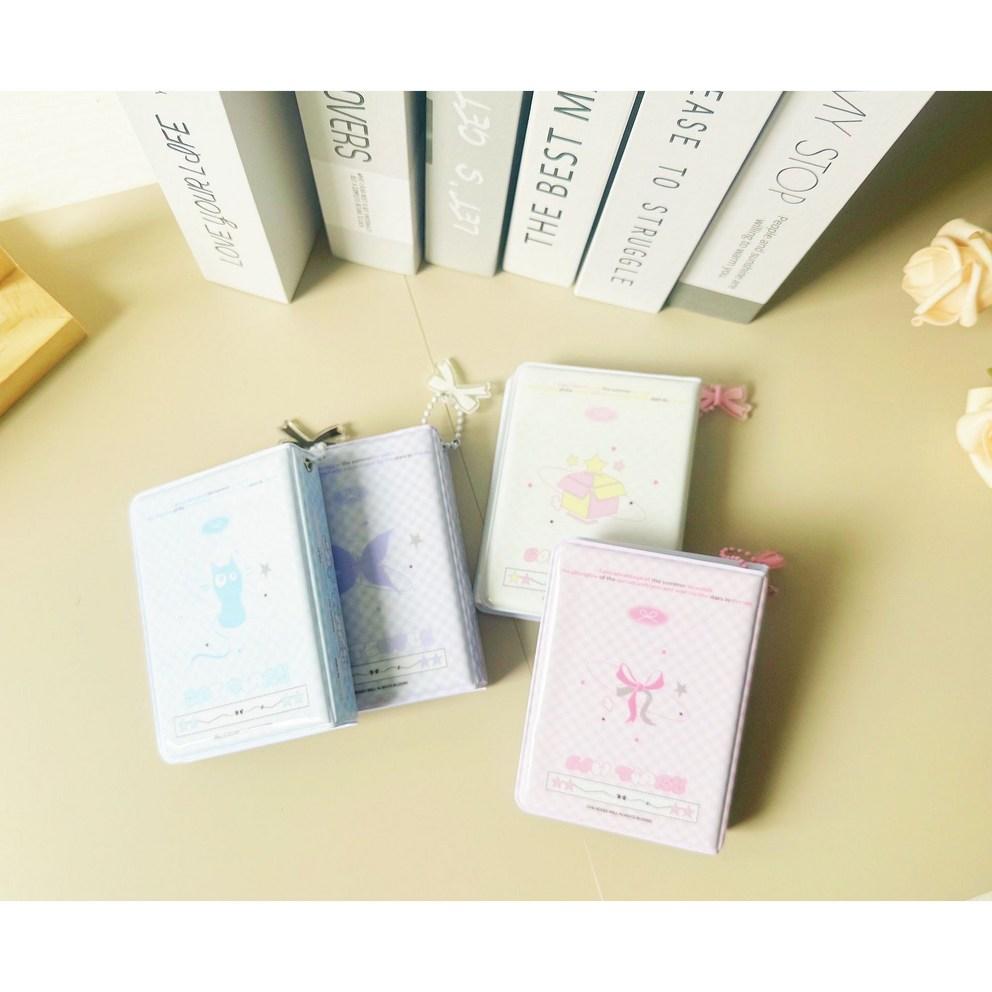 Niedlich Minyu Anrufbuch Sammelbuch Schlüsselanhänger Geschenk Horizontal Einsteck Poka Organizer