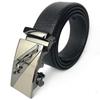 Mary Men's Leather Belt Comfort zaklapávací pásek Mikrovlákno odolné proti poškrábání
