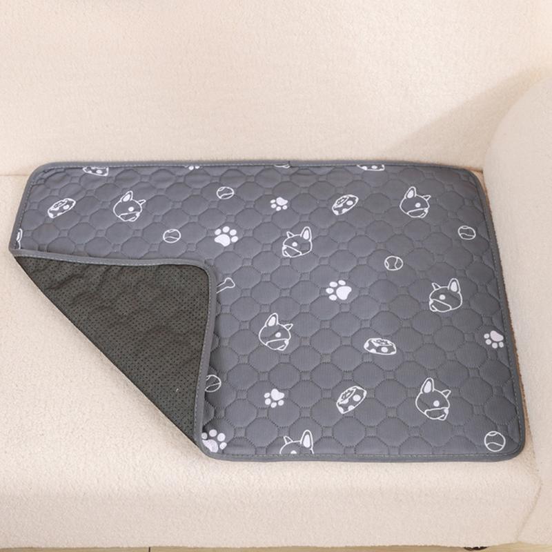 

Bunny Cage Mats Pee Pads Bunny Bedding Mats Non-Slip Reusable Super Absorbent Floor Protector Pet Training Pads For Hamster Cats S