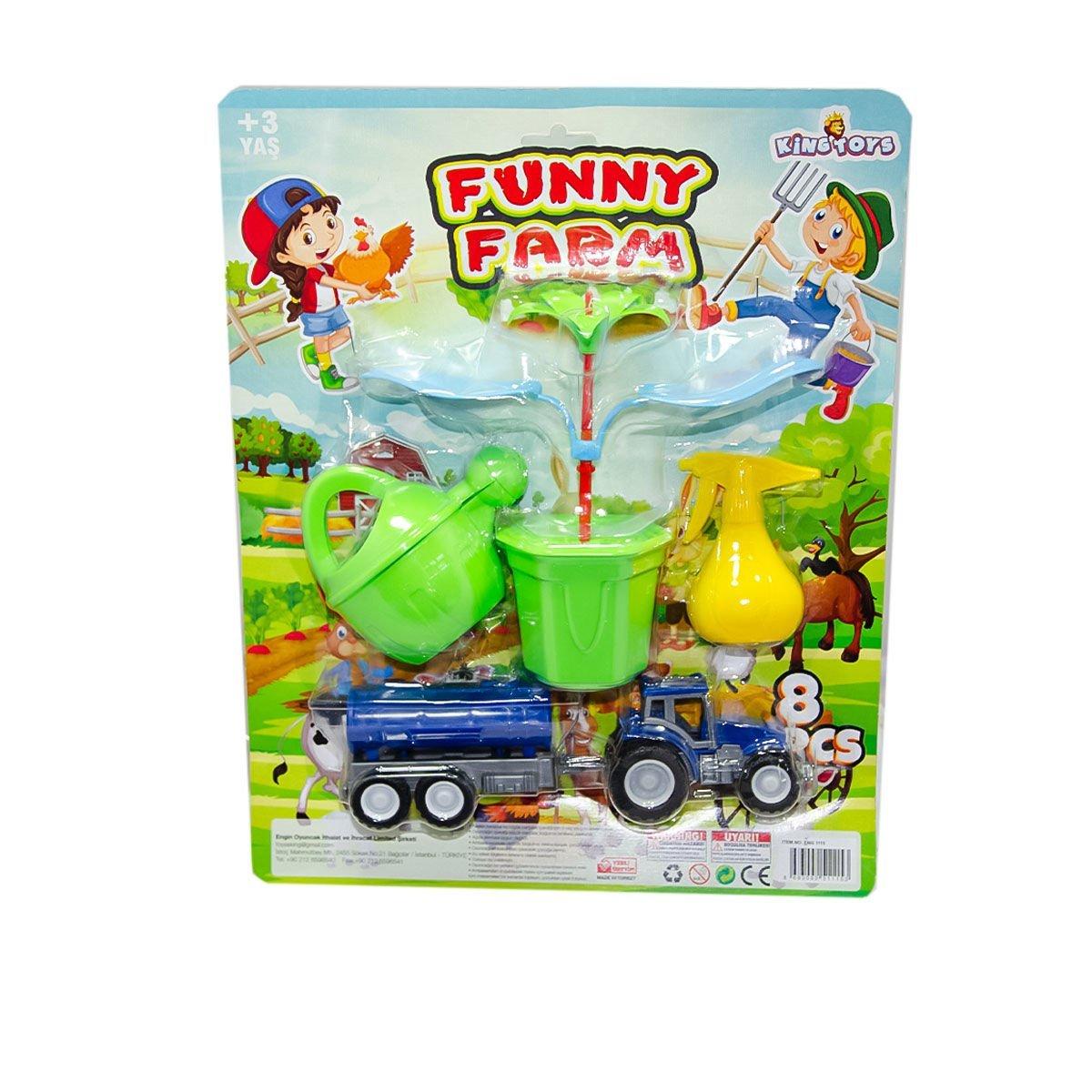 

ENG-1115 Traktörlü Funny Farm - King Toys