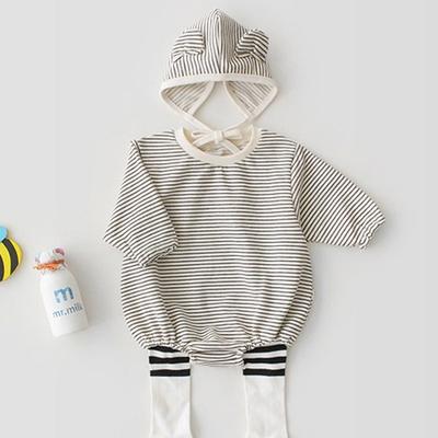 Salute Mini Line Jump Suit + Hut Set Gr. Jump Suit (Nein. 90), Hut (Frei), Koreas beste Kinderkleidung
