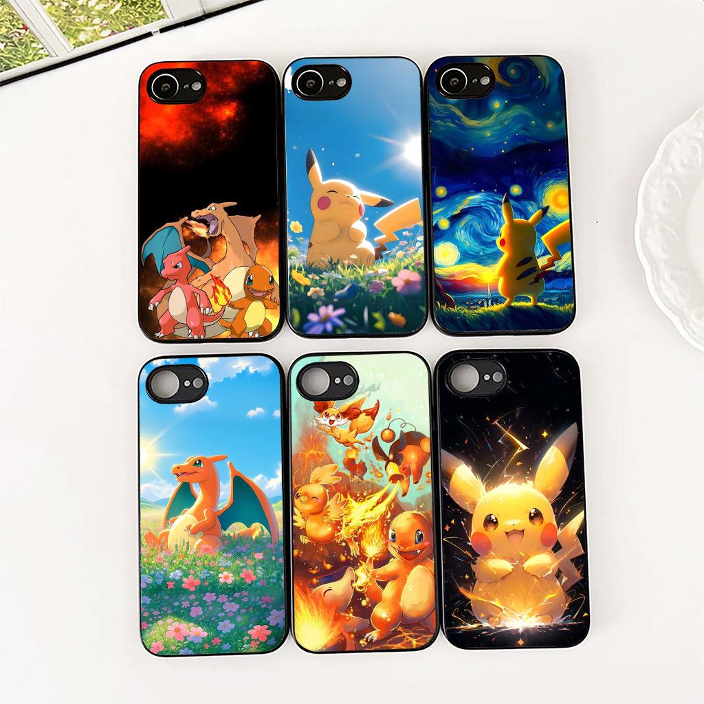 P-Pokemons Charmander P-Pikachus Phone Cover for Motorola Moto Edge 70 60 Fusion NEO Pro G Stylus G56 G96 G04 G05 20 Soft Case
