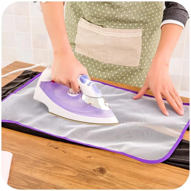 5PCS Household Iron Pressure Protection Net Ironing Board Insulation Pressure Pad Cover Mini Ironing Board Washable Ironing Board