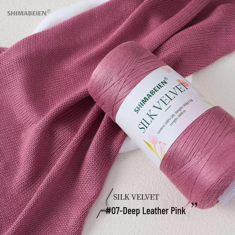 Tulip Silk Cotton Lyocell Yarn - DIY Knitting & Crochet for Vests, Blankets & Shawls