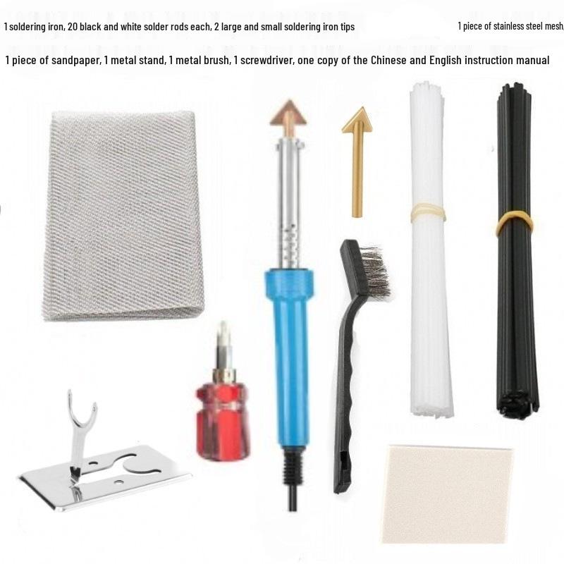 Plastic Welder & Repair Gun: Car Bumper & Body Soldering Tool