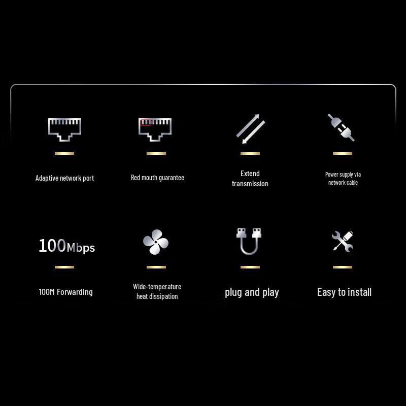 Hikvision 10-Port 100M Unmanaged PoE Surveillance Switch CN Plug (adapter Included)