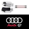 For Audi E B82Pcs Led Car Door Logo Light HD Laser Welcome Projector Lamps For Audi Q3 Q5 Q7 S3 S4 S5 S6 A4 A5 A6 B6 B7 B8 C5 C6 C7 A7 A8 TT