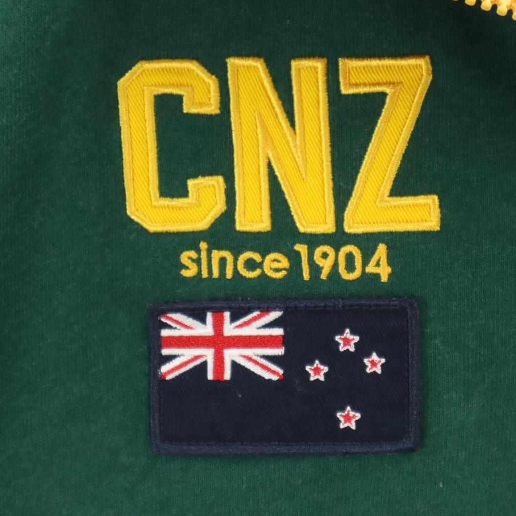 CANTERBURY OF NEW ZEALAND sweat Zip jacket L green Men's Used