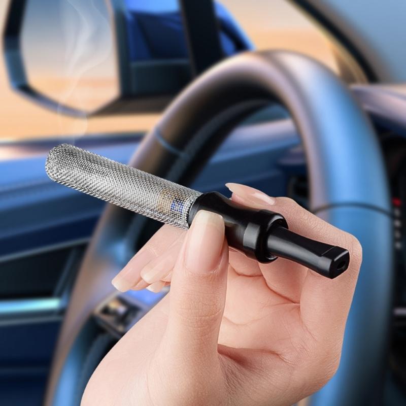 Ashtray Cigarette Holder Anti-dirty AshCollection Cigarette Filter For Car Use Car Dustfree Ashtray Gift for Men