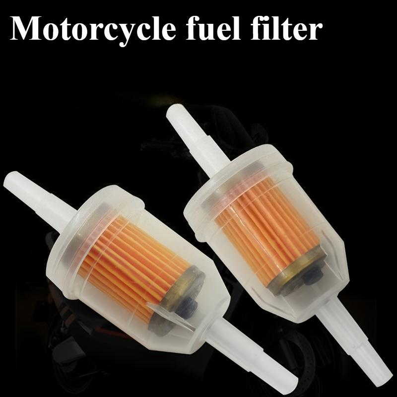 10/20pcs Big Fuel Filter for Motorcycles ATVs Small Engines Durable Plastic Shell Dense Pleated Paper Fuel Filters5