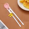 Training Chopsticks Ergonomic Cartoon Easy To Clean Fun Effective Learning Tool Baby Practice Chopsticks