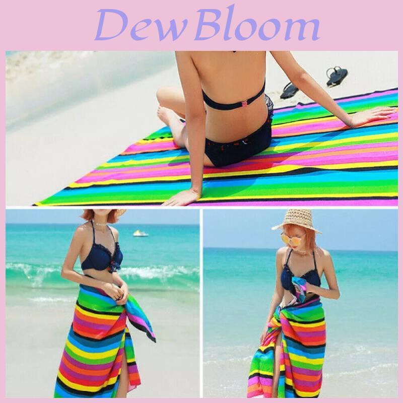 Extra Soft Ultra Fine Microfiber Beach Towel For Quick Drying And Absorbent Use