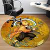 1PC Demon Slayer: Kimetsu no Yaiba Office Round Area Rug Suitable For Office, Under Office Chairs Bedroom Living Room Home Decor T100