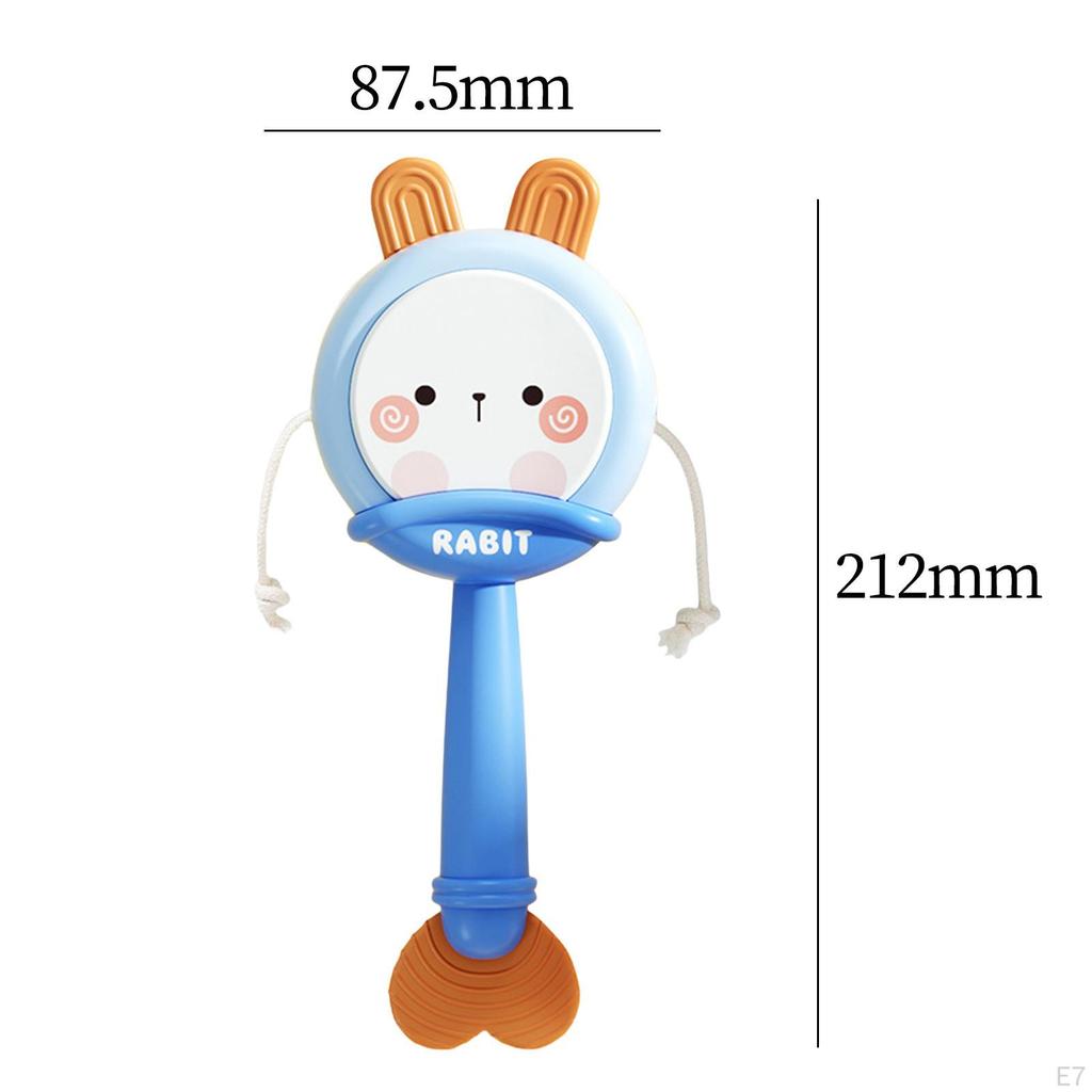 Baby Rattle Toy Musical Development Infant for Boys Girls Party Green