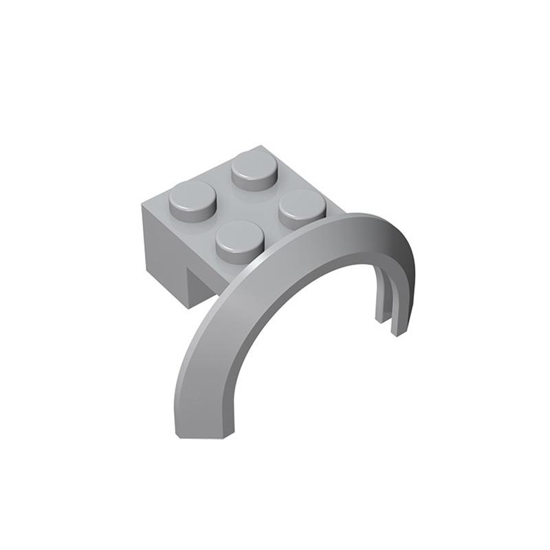 

MOC 10PCS 50745 Mudguard 4x2 Building Blocks Vehicle With Arch Bricks Particle Puzzle Idea Assemble Toys Children Birthday Gifts
