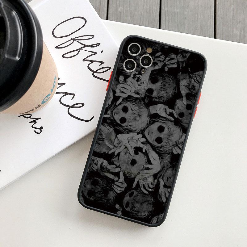 Fashin Skeleton Skull Phone Case For iPhone 16 15 12 13 Mini 11 14 Plus Pro MAX 7 8 Plus SE 2020 XR X XS Shockproof Back Cover