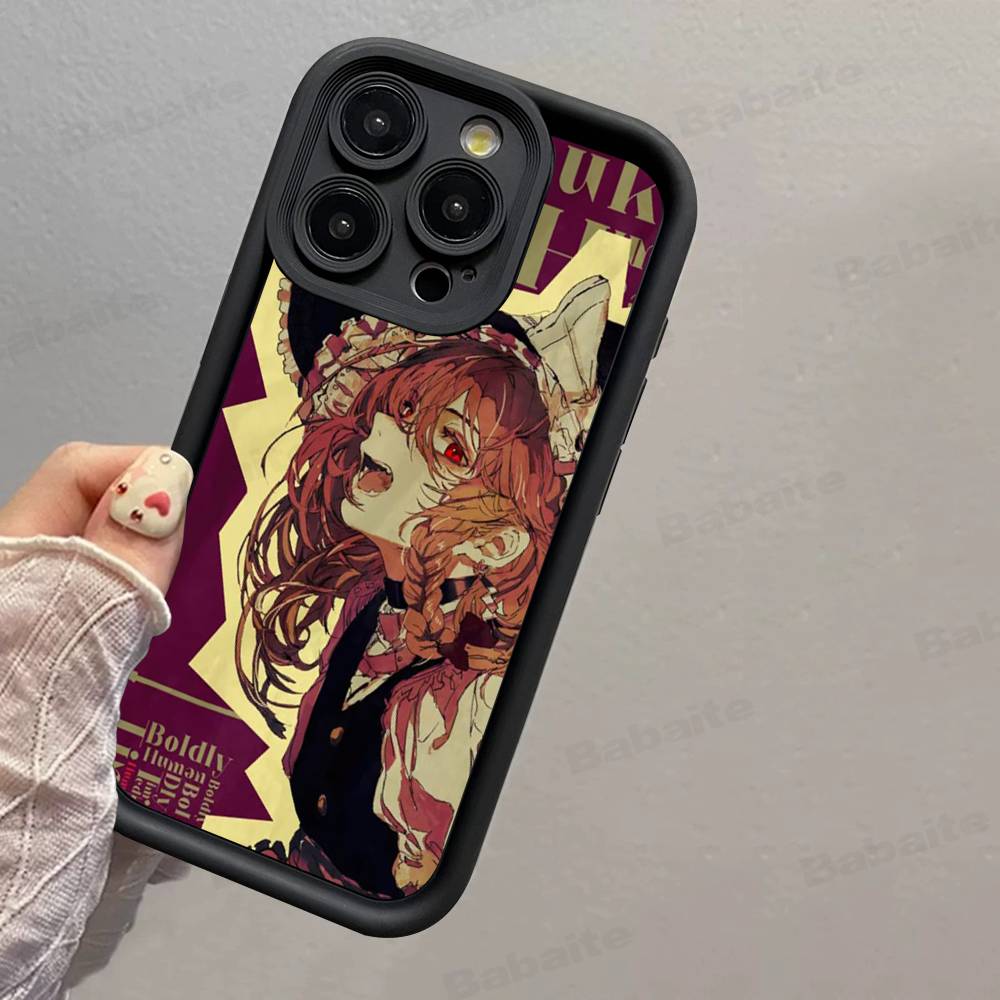 Classic Game Touhou Project Silicone Soft Phone Case For IPhone 17 16 14 13 12 11 15 Pro Max Plus Air Cover