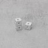 20 Pack M3 aluminum alloy profile cubic connecting block 10x10x10mm corner code fixing block acrylic plate lamp hardware connecting piece silver