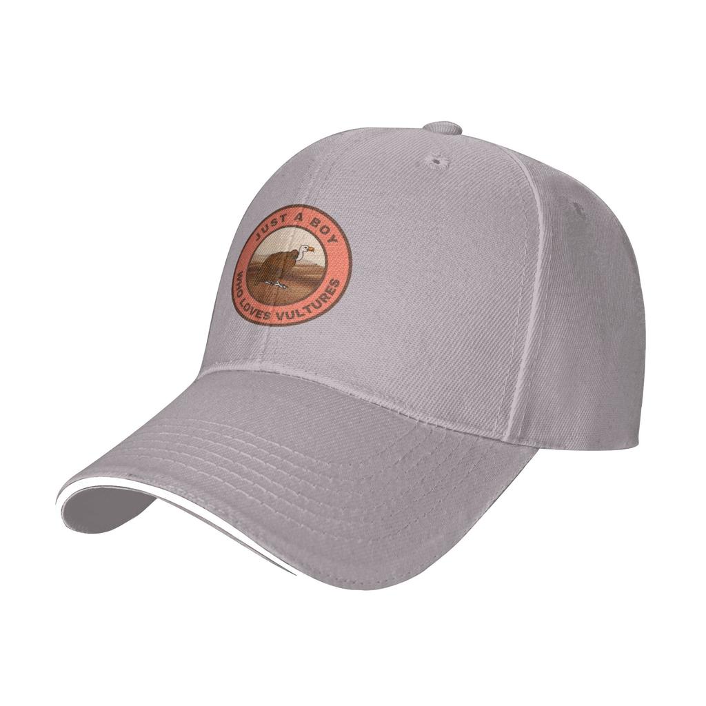 Fashion Just a boy who loves Vultures Curved Brim Baseball Cap Collegiate Style Summer Cap