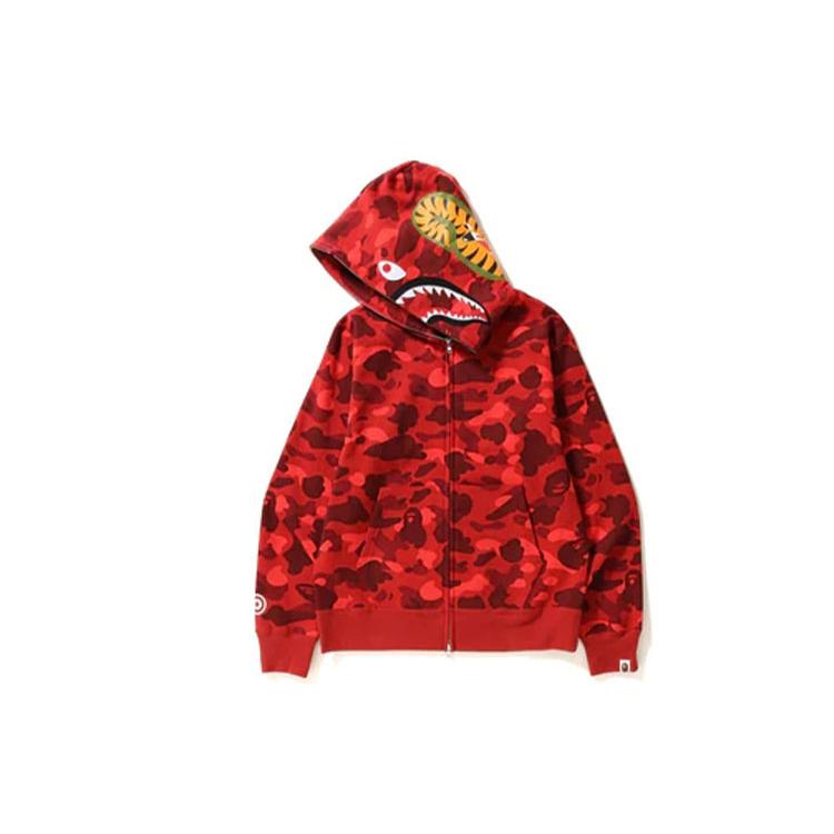 Bape Color Camo Shark Full Zip Hoodie SS23 1J20-115-003